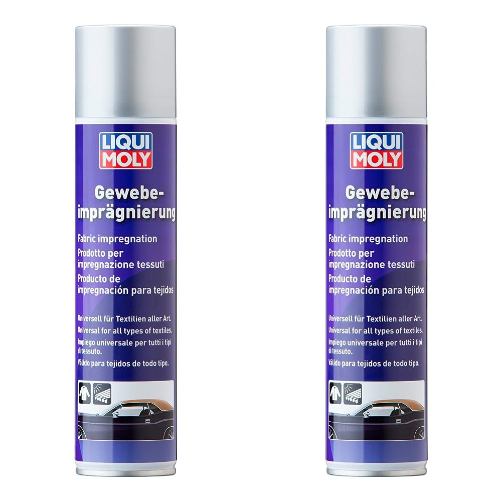 LIQUI MOLY Gewebeimprägnierung | 400 ml | Autopflege | Lackpflege | Art.-Nr.: 1594 (Packung mit 2)