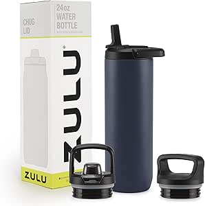 URBANCAN 1 Litre Insulated Water Bottle With Straw, Chug & Cap Lids - Drink In Style With Stainless Steel Water Bottles For Sports, Gym & Travel - Premium Double Walled Thermos - View #5