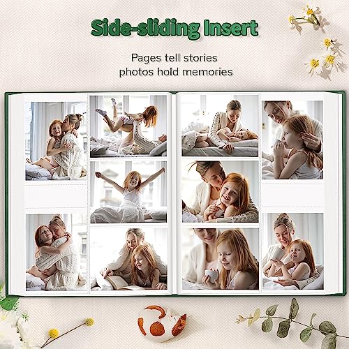 image for Artfeel Photo Album 4x6 with 1000 Pockets,Slip-in Picture Albums,Linen