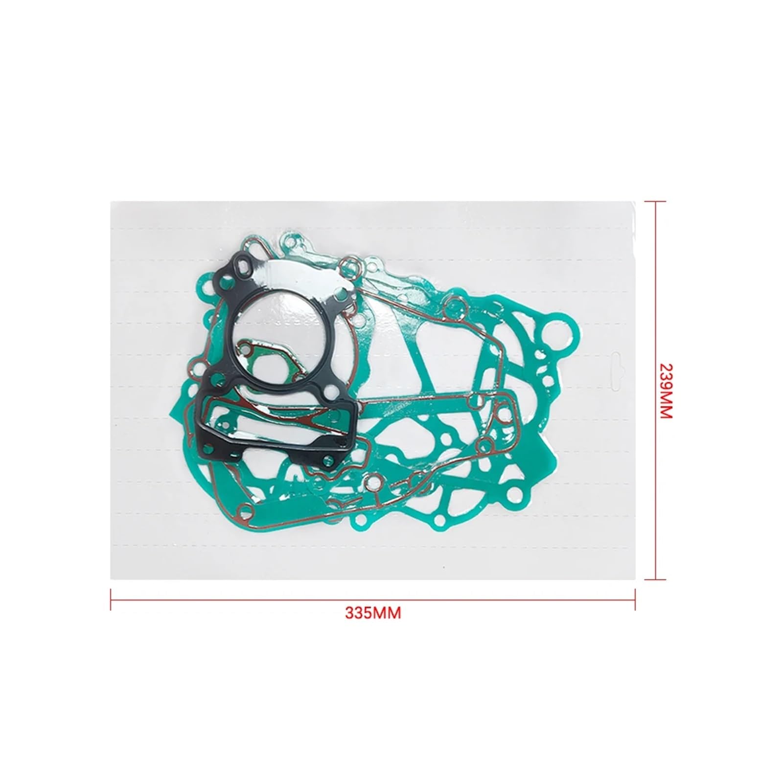 Motorrad Motor Dichtung Set Kit fit Für VESPA GTS 250 300 IE 250 Zylinder Getriebe Kurbelgehäuse Kupplung Deckel Dichtung Auspuffdichtungen Zylinderkopfdichtungen