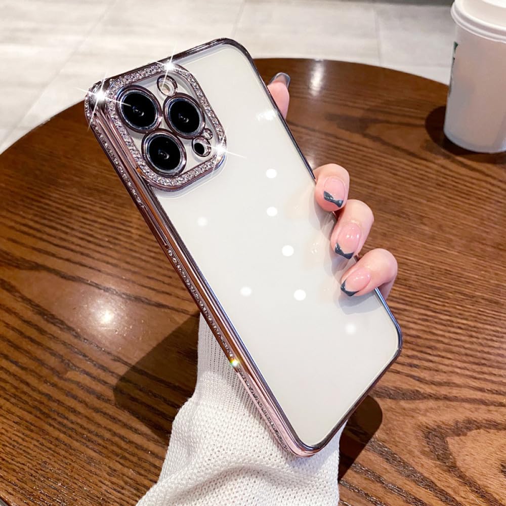 Coque silicone iPhone 14 Pro transparente pour soirées et quotidien - 7