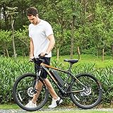 ANCHEER Electric Bike Electric Mountain Bike 350W Ebike 26'' Electric Bicycle, Newest 20MPH Adults Ebike with Removable 36V 7.8Ah Lithium-Ion Battery, Professional 21 Speed Gears