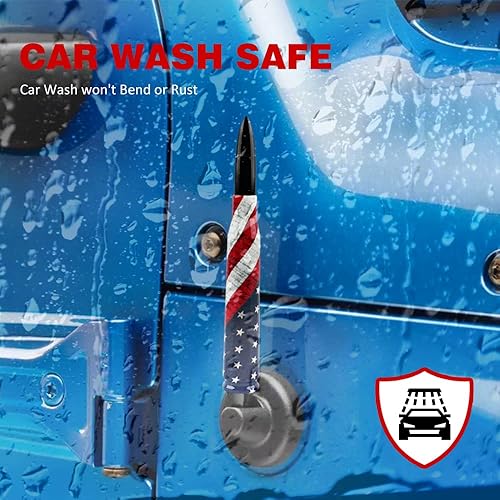 Miniatura 10 de Samman Antena de bala de repuesto para vehículo de camión de radio compatible con Ford F150 Series F250 F350 Super Duty Raptor Dodge RAM 1500