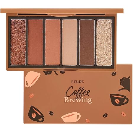 Amazon Etude エチュード プレイカラーアイズミニ コーヒーブリュー アイシャドウ 0 9g 6色 Etude アイシャドウ 通販
