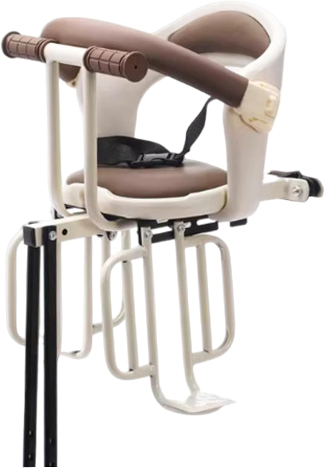 Child Bike Seat, Front Mount Child Bike Seat, Mountain Toddler Seats for 2-6 Year Olds - Stable & Safe, Black.