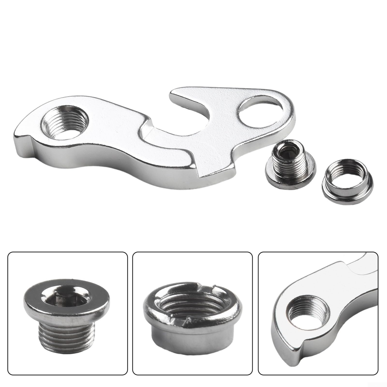 Gdfnmogo Patte de dérailleur arrière pour Trek, en acier, performance durable, compatible avec Trek 3500 3700 3900 4000 4100 4300 540 6000 7.1 7.2 7000 7100