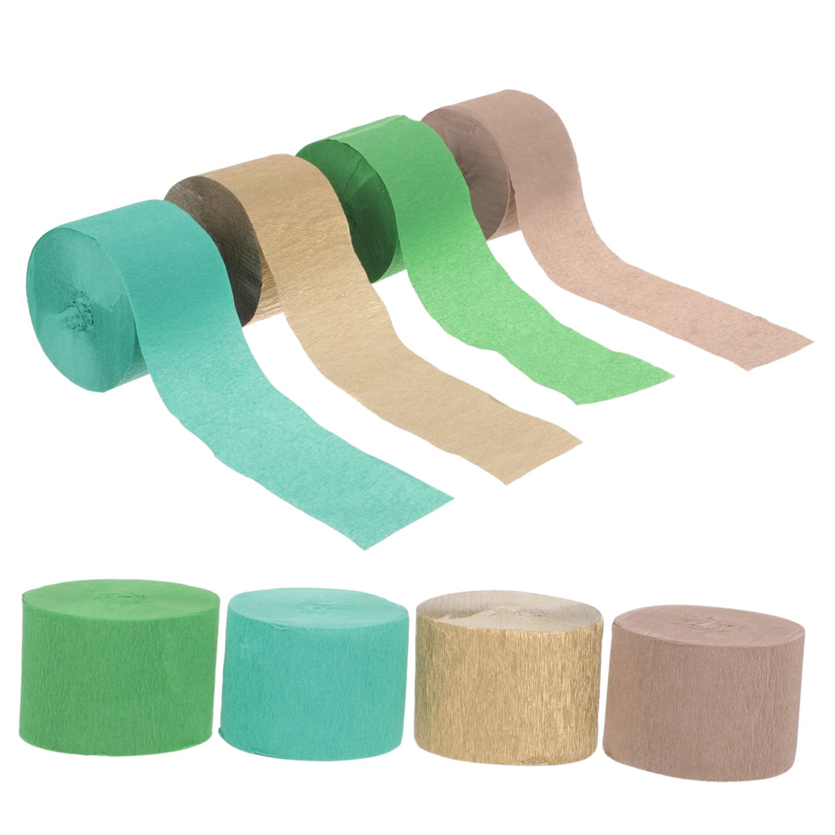 SEWACC 32rouleaux Papier Crêpe Pour Décorations De Fête Anniversaire Accessoires Pour Mariage Et Événements Thématiques