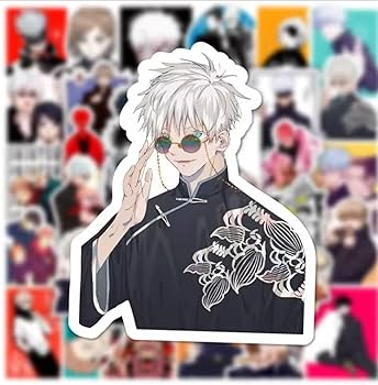 Amazon.co.jp: 呪術廻戦 ステッカー 50枚セット, アニメキャラクター