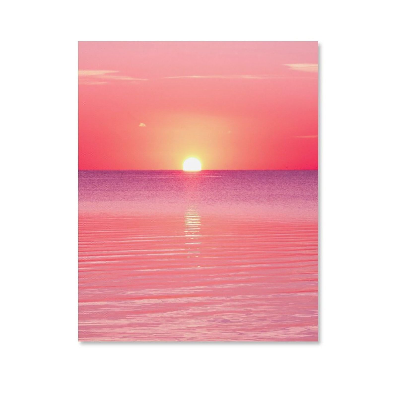 ピンクインテリア 海の風景 テクスチャーアート 海の絵 海 海アート ピンクの海 | 白薔薇 ｜インテリア絵画 アートの専門通販