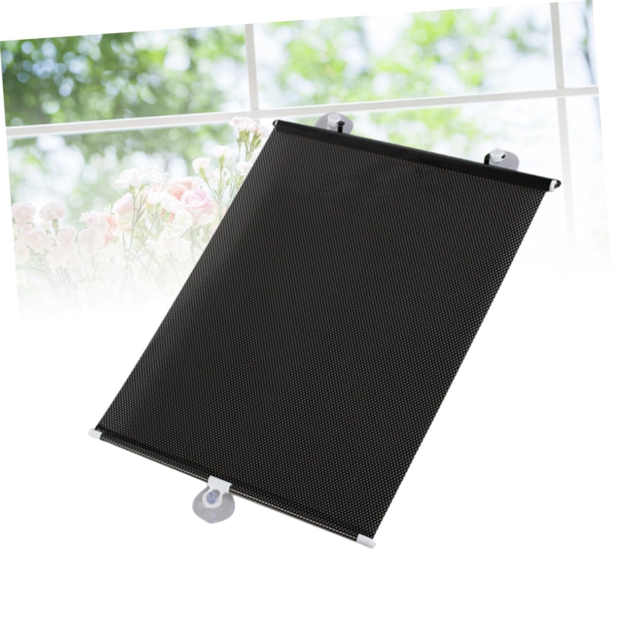 Gatuida 3 Set Di Tende Avvolgibili Universali Per Finestrini Auto Parasole Retrattile Nero 40x60 Cm 2 Pezzi * 3