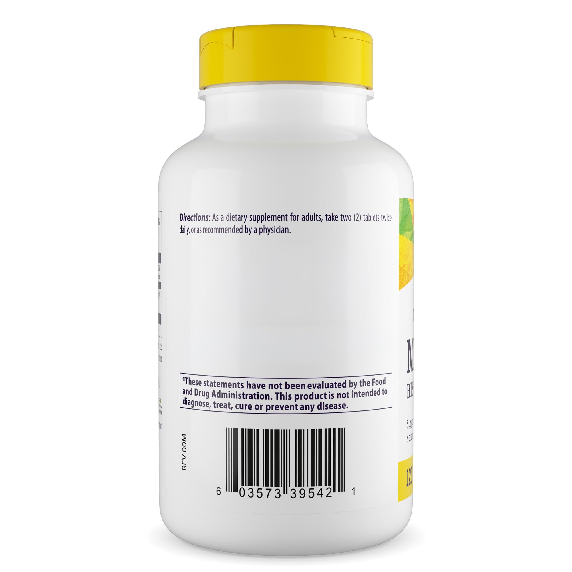 Healthy Origins, Magnesiumbisglycinat, 200mg de Magnésium, 120 Comprimés végétaliens, Végétarien, Sans Gluten, Sans Soja, Sans OGM