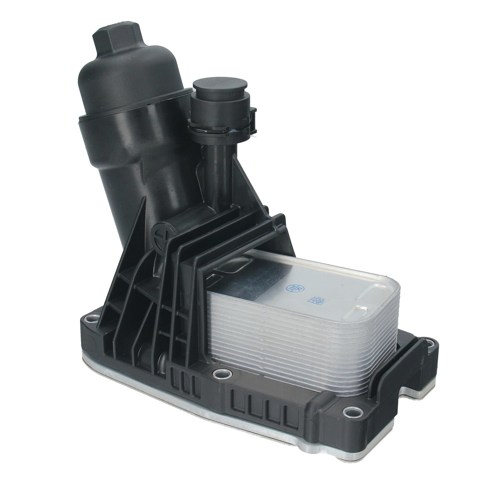 GEPCO carcasa de filtro de aceite + filtro de aceite incl. enfriador de aceite, juntas | compatible con BMW 1er F20 F21, 2er F22 F87, 3er E90 E91 E92 E93 F30 F31 F34, 4er F32 F33 F36, 5er F10 F11, X1