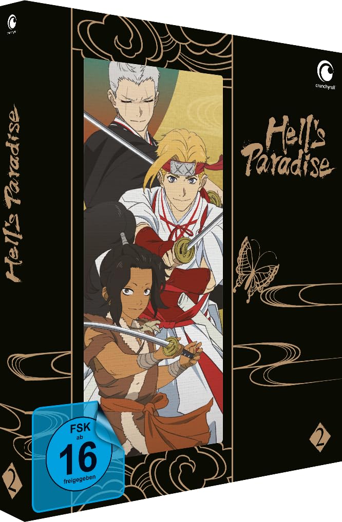 Anime Hell's Paradise en DVD volumen 2 de la primera temporada importada