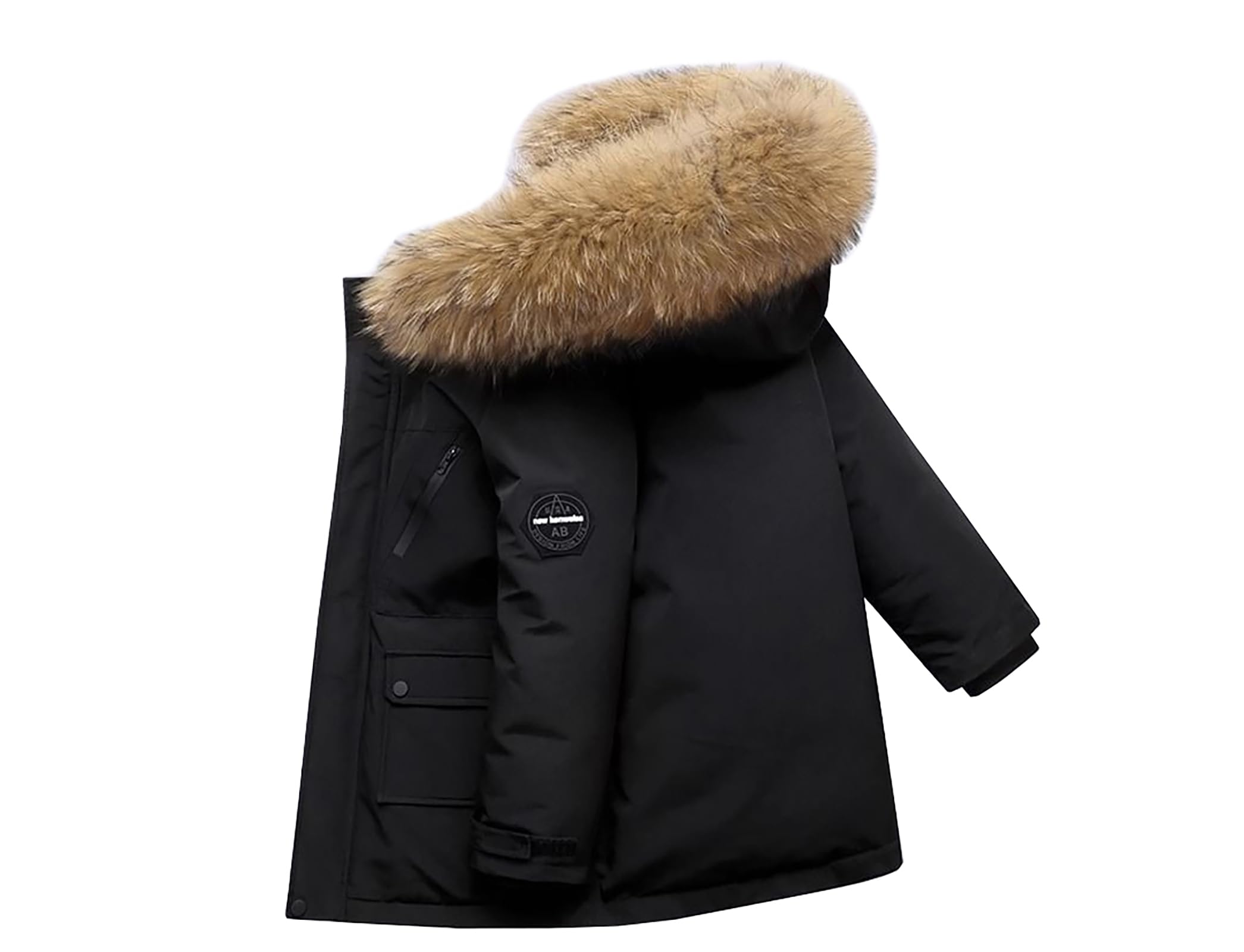 Chaquetas para Niño Chaqueta Niño Invierno Sudadera con Capucha Abrigo De Algodón Engrosamiento Chaqueta