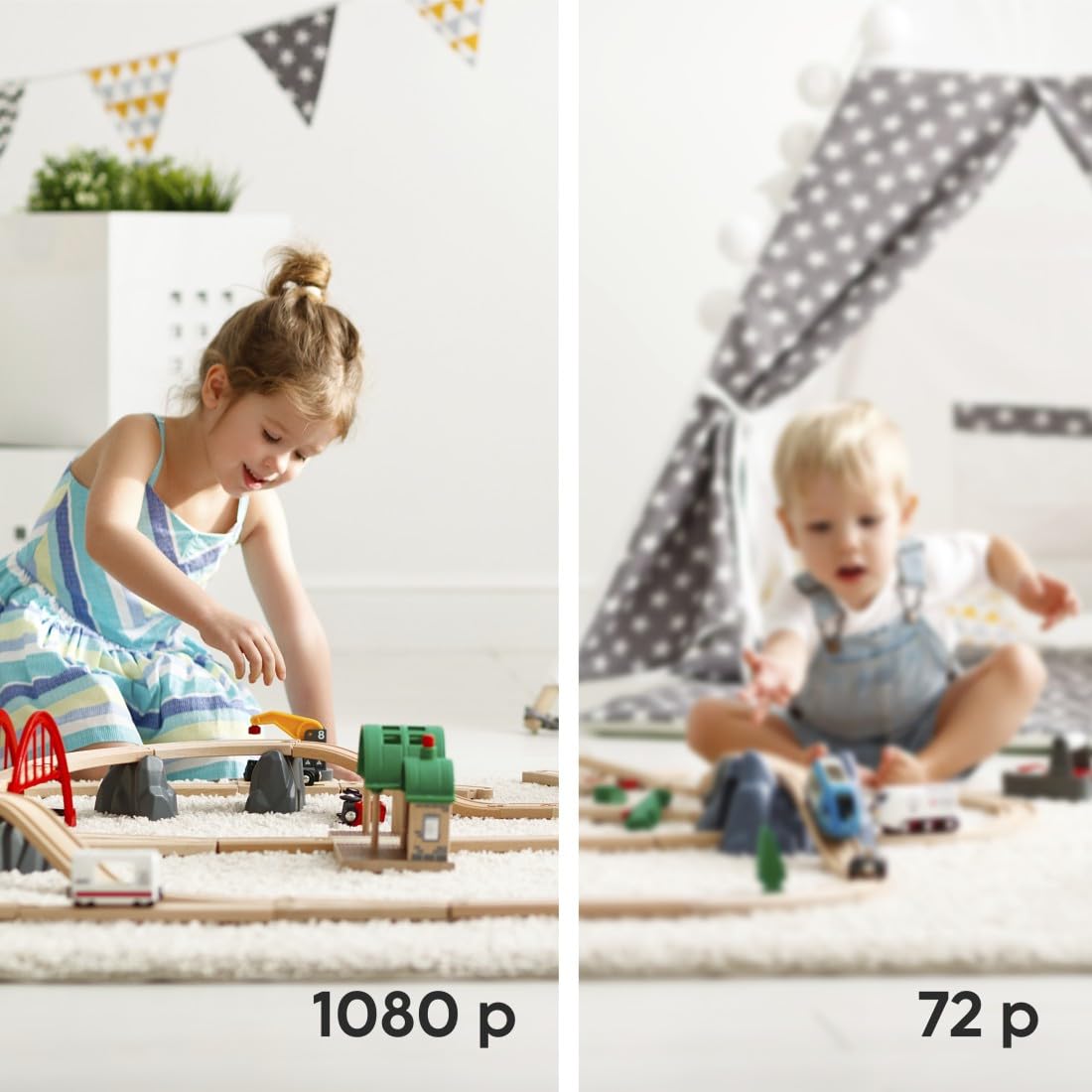 Wewnętrzna Kamera Wi-Fi Hama, Obrotowa, Full HD, Monitorowanie 24/7, Sterowanie Głosowe, Nagrywanie na Kartę microSD, Kompatybilna z Smart Home