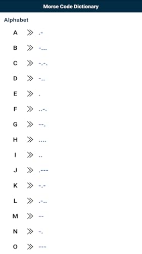 Morse Code - learn & practise