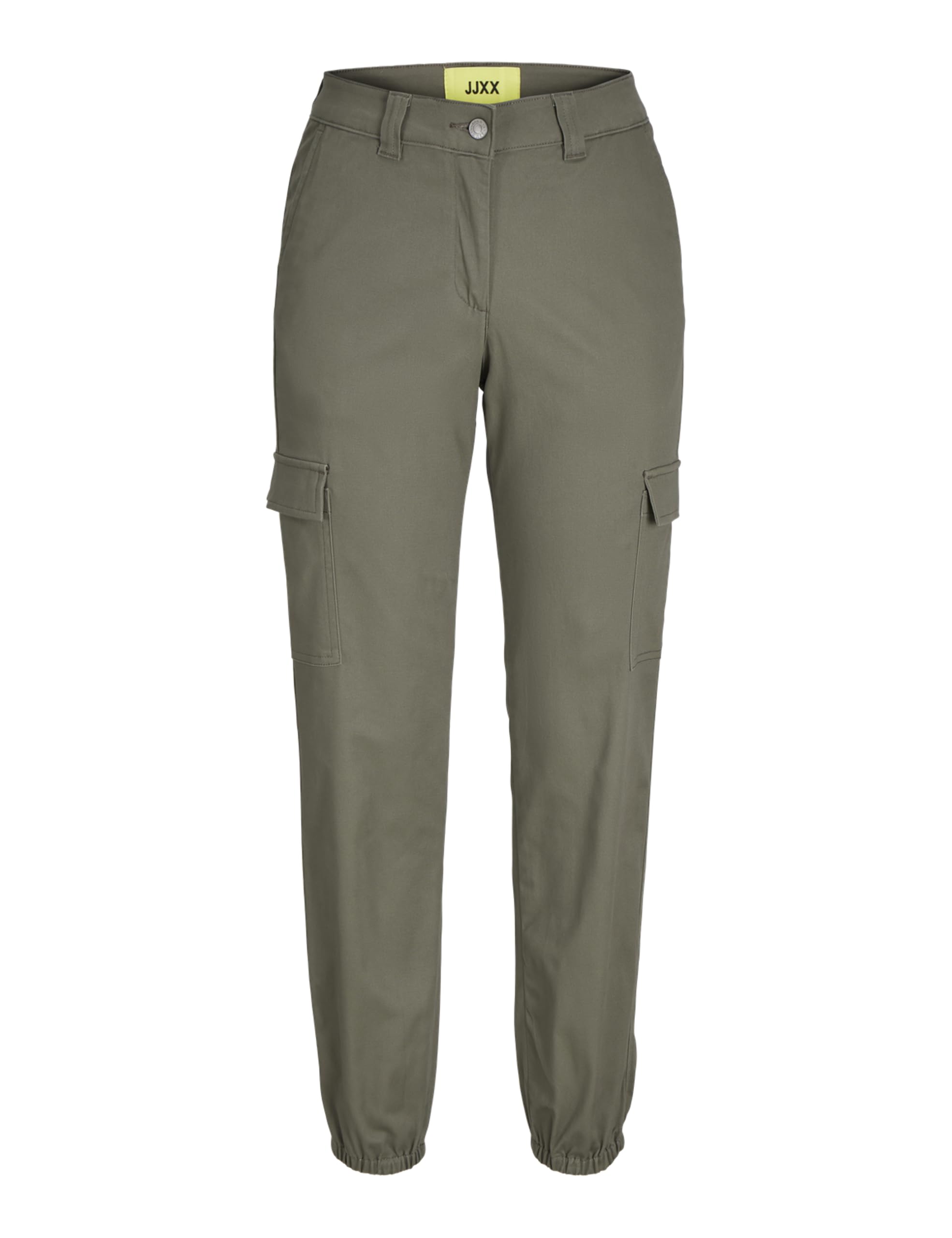 JJXX Women's Jxkendal-Zoe Reg Ankle Cargo Mw PNT Noos Trousers, Dusty Olive, M