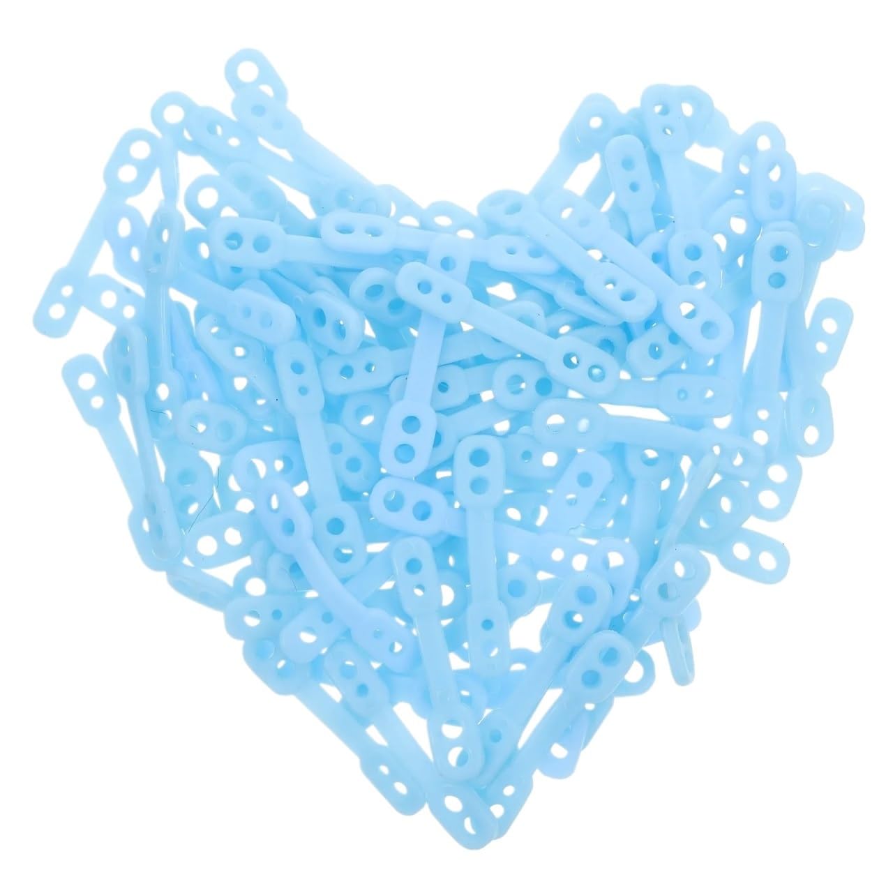 Hangers for Clothes Space Savers 600Pcs Windproof Hanger Fixing Buckle Silicone Strip Non-Slip Drying Rack Clip Clothes Connector Hook For Balcony Laundry