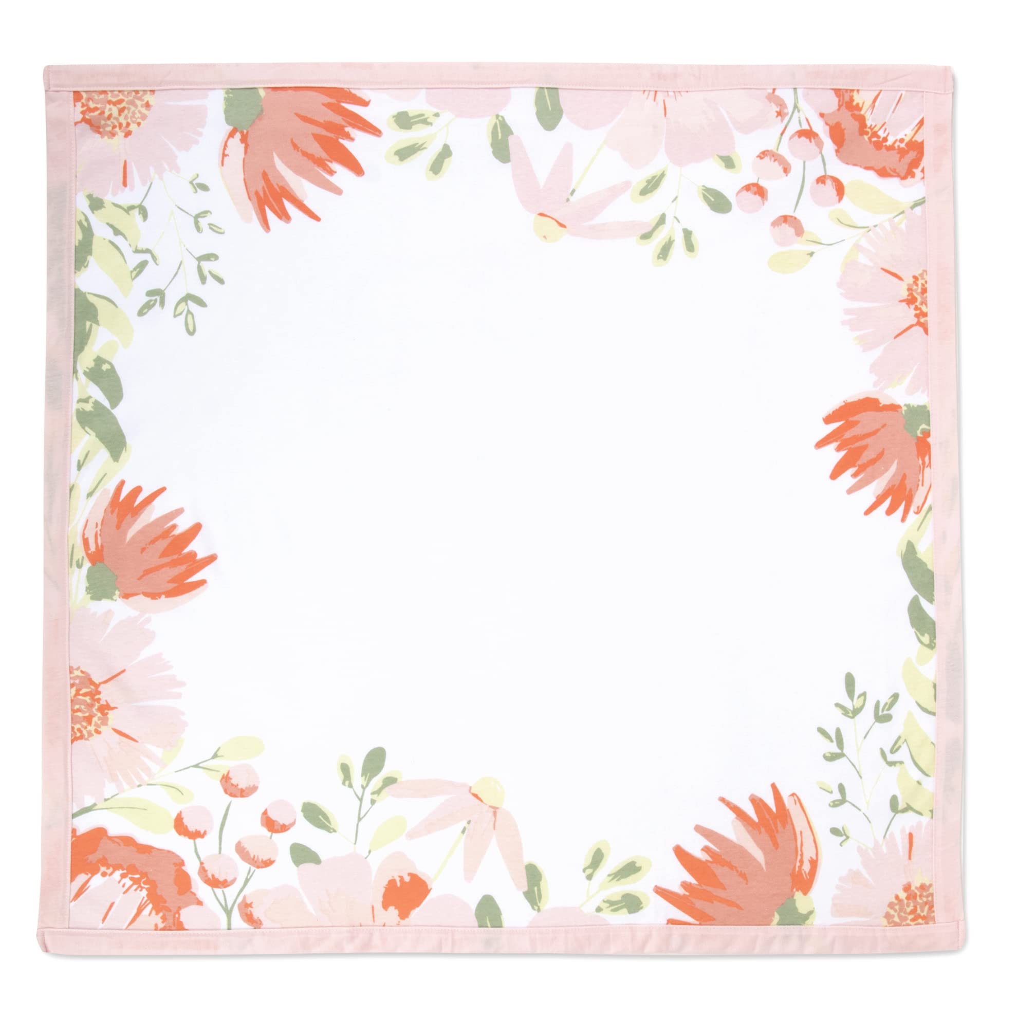 Baby Weekly, Monthly Milestone Blanket for Baby Boys and Girls with Month & Week Markers for Swaddling and Baby Photo Props (Flower Girl)