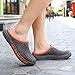 Zonkacen Man Fashion Heel Wrap Breathable Summer Sandals for Outdoor Indoor Bedroom Bathroom Shower Kitchen Balcony Home Beach Vacation Gray Men 10