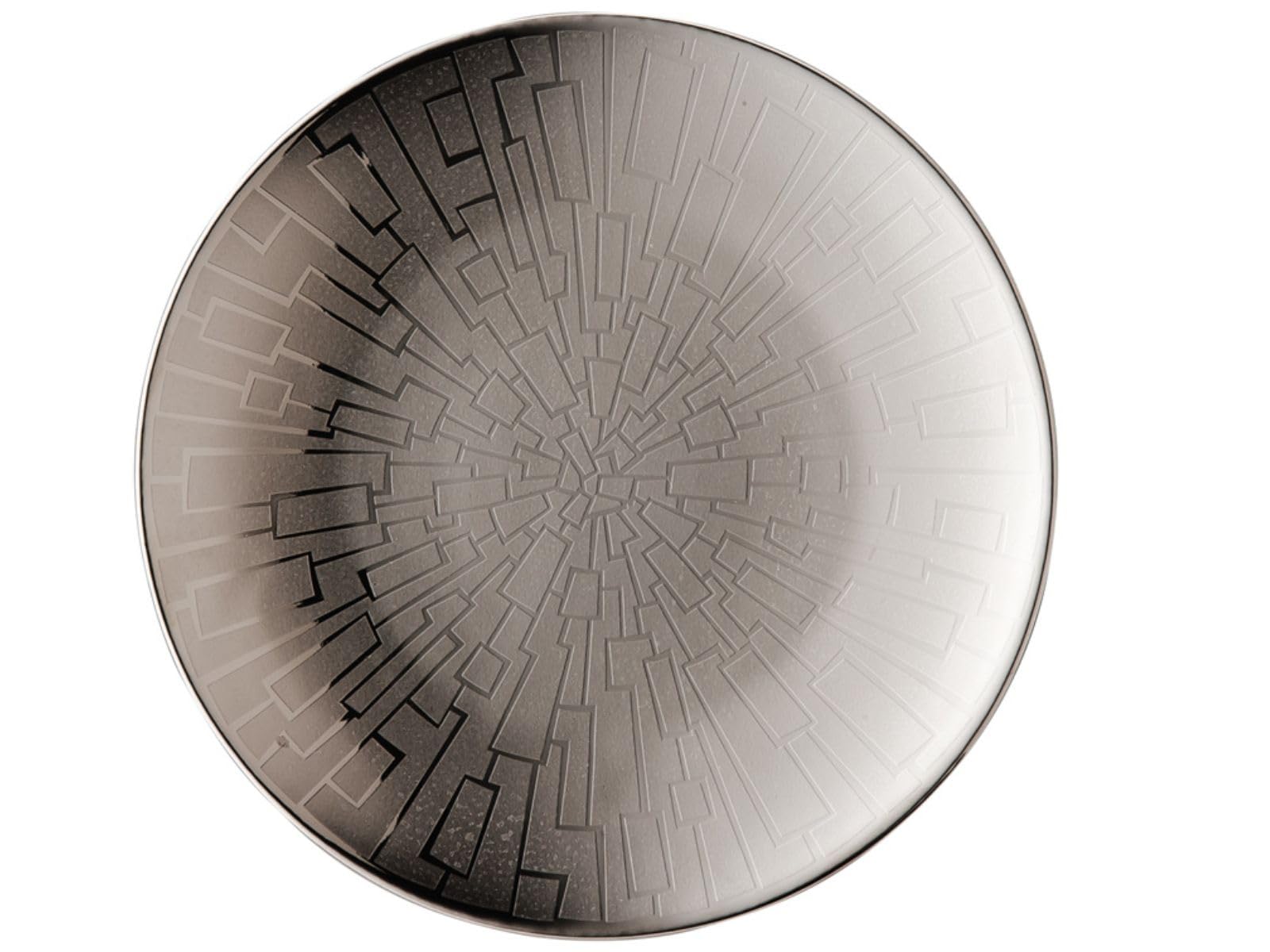 Rosenthal TAC Gropius Skin Platin Brotteller 16 cm