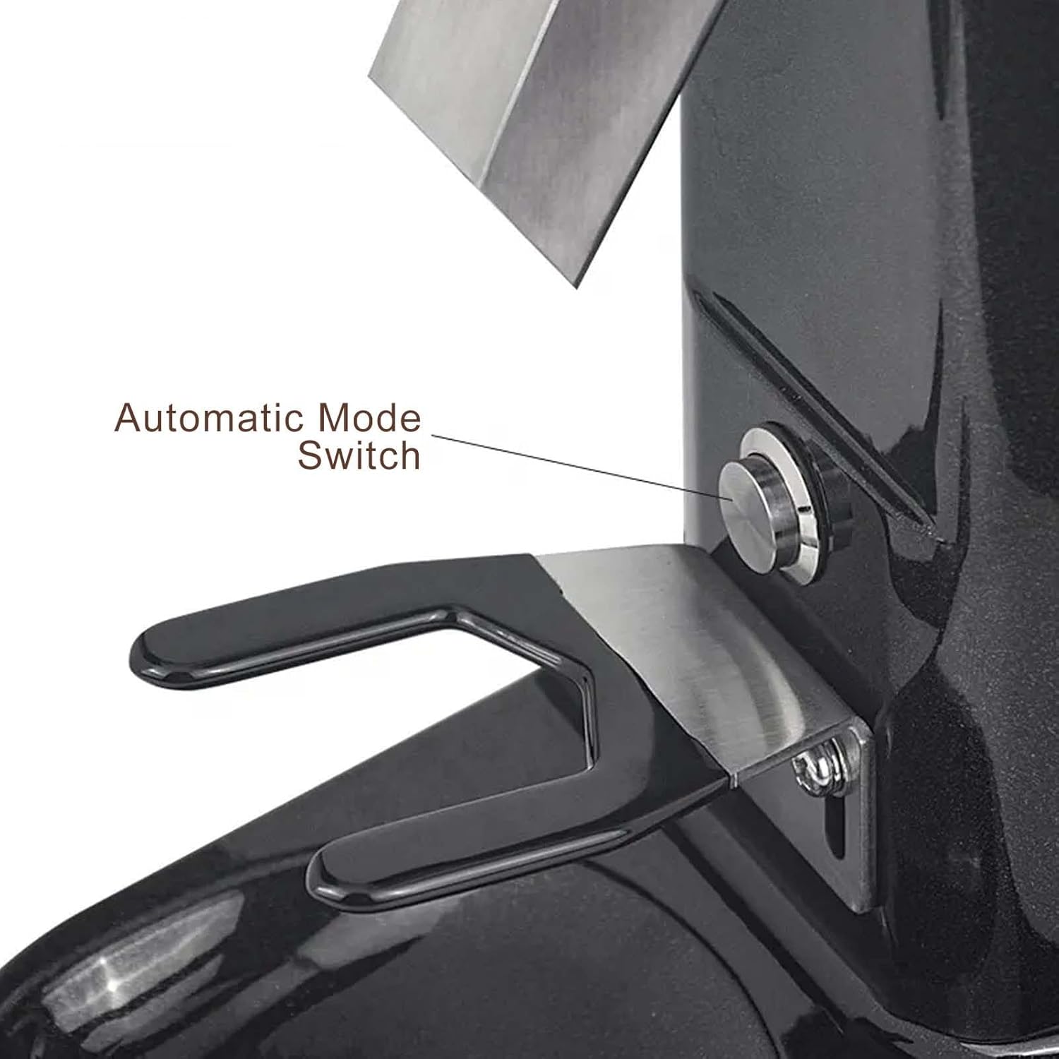 Professional 250W Coffee Bean Grinder, 1500ml Vertical Commercial Electric Cafe Mill with 60mm Stainless Steel Flat Burrs, 19-Speed Adjustable Dual-Mode Coffee Grinder