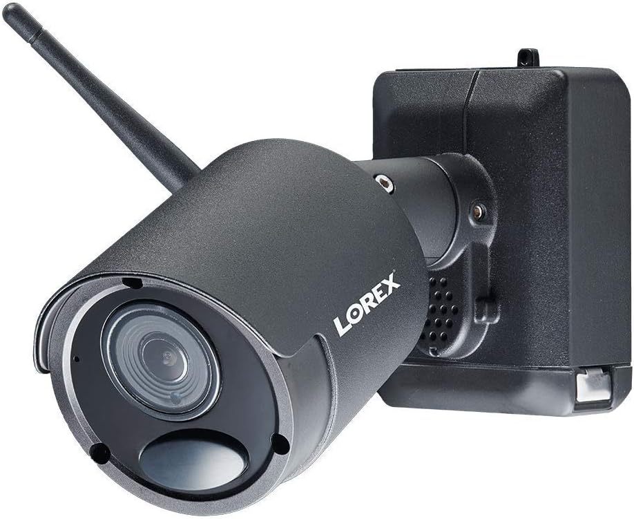 Lorex LWB6801W Indoor/Outdoor 1080p Wire-Free Accessory Camera for Battery Powered, Audio, 140 Ultra Wide Angle, New Battery & Refurbished Camera Body, Camera Only (Renewed)