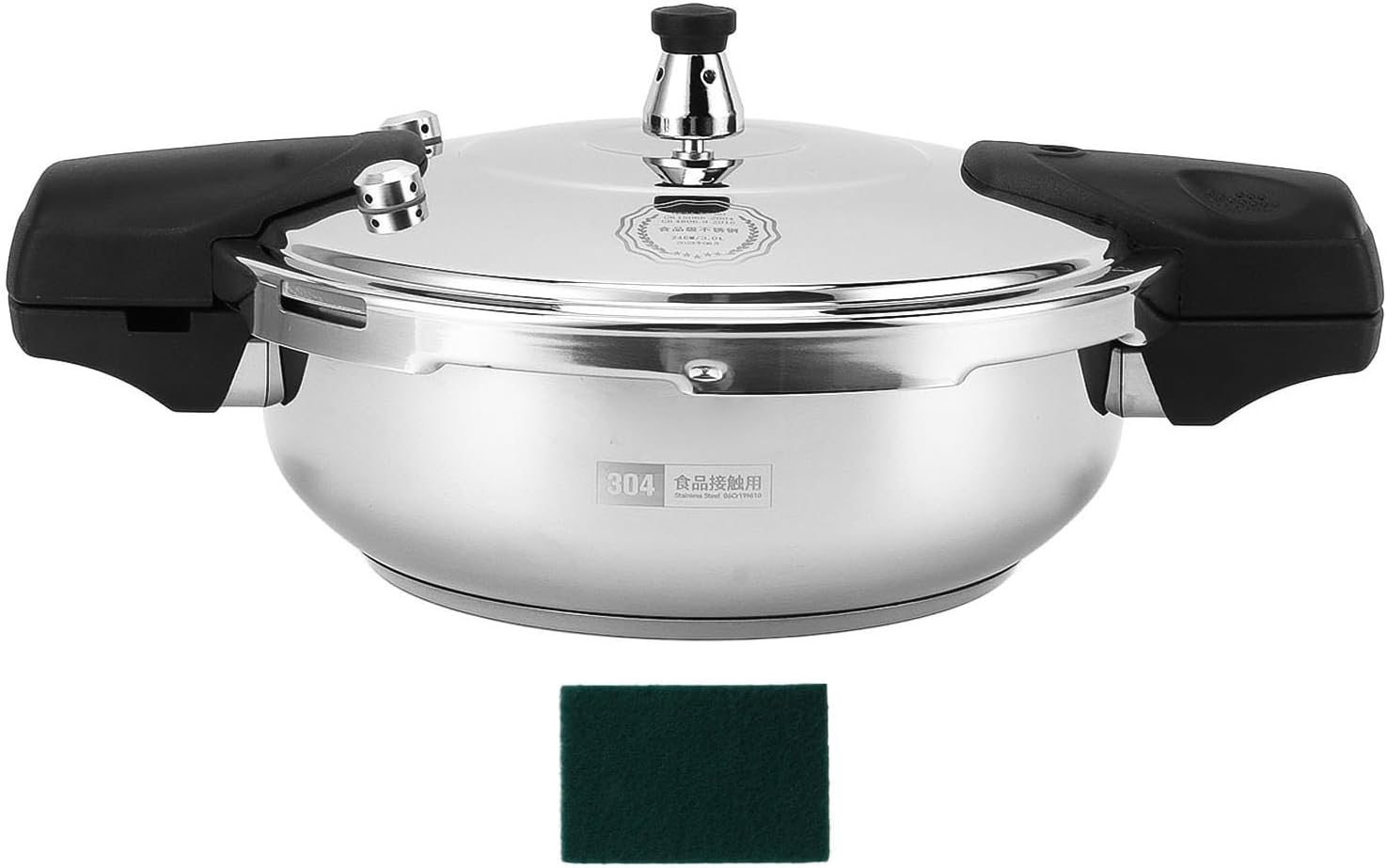 Stovetop Pressure Cooker, Kitchen Pressure Cooker 80KPA for Home (28CM)