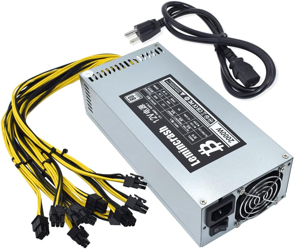 ANTMINER L3+(hiveon os)＆100V可PSU、値下げ！ Refurbished: ANTMINER L3++( With power supply )Scrypt