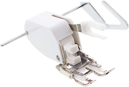 Open Toe Walking Foot with Adjustable Guide | Fits Low Shank Sewing Machines - Brother, Janome, Singer, and More | Even Feed Foot for Quilting and Sewing Multiple Layers