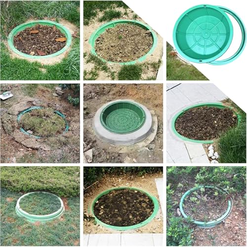 Tapas de inspección empotradas para pavimentos exteriores de parques y jardines 6