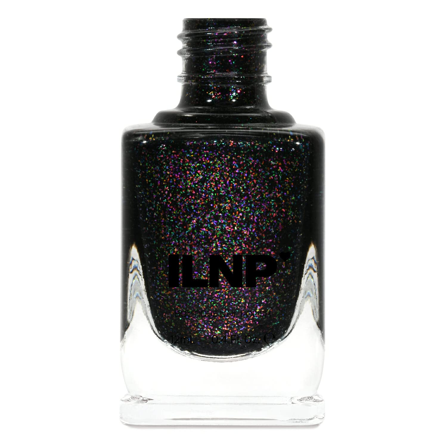 ILNP Cursed - Festive Black Shimmer Nail Polish