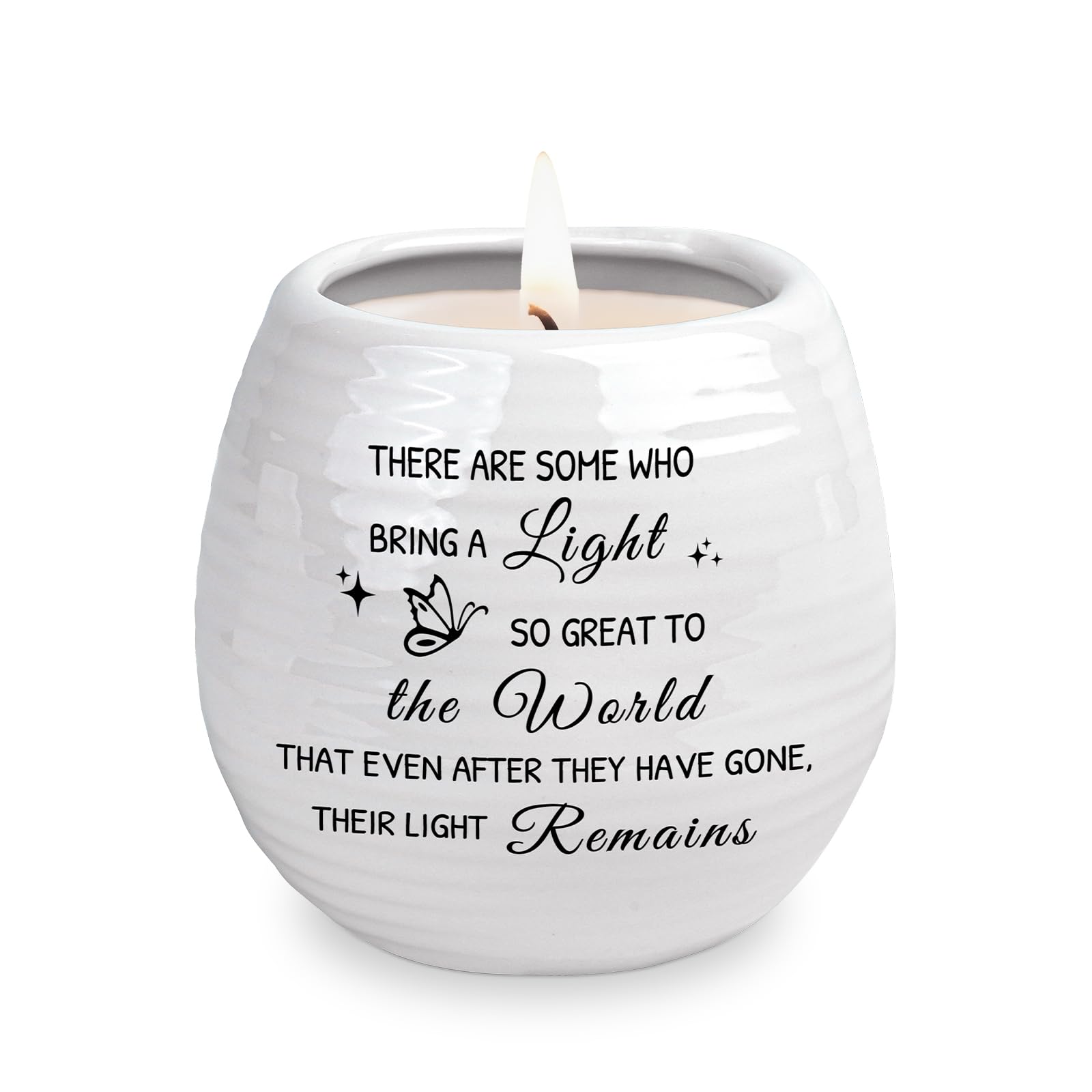 Sympathy Gifts for Loss of Loved One, Sympathy Candle 10Oz Celebration of Life Decorations, Memorial Gifts for Loss of Mom Dad,Bereavement Gift Condolences Gift, Remembrance Candle in Handmade Jar