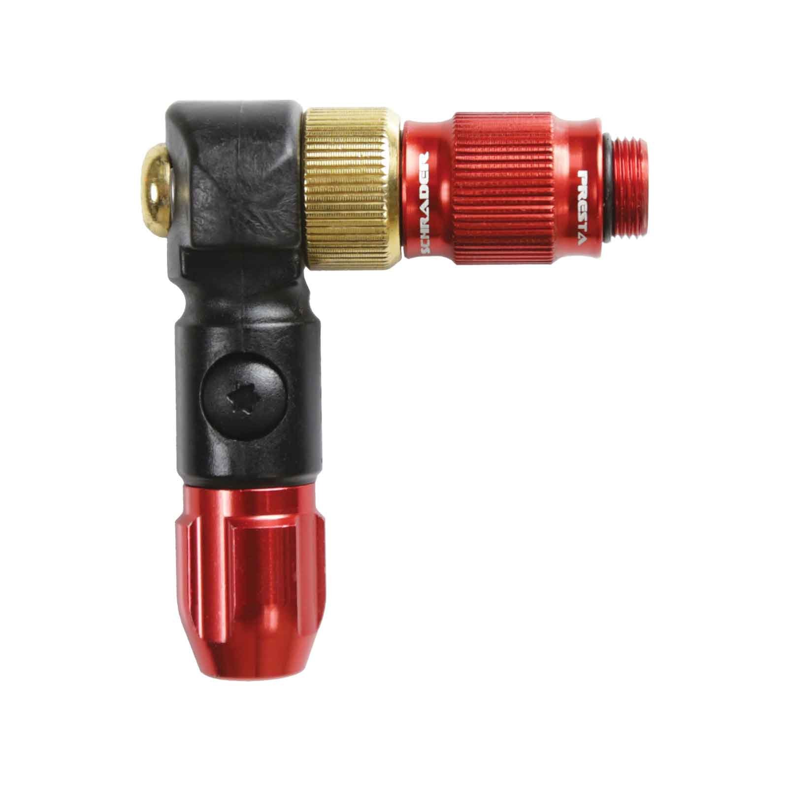 LEZYNE accessory abs1 pro upgrade connection for floor pumps red