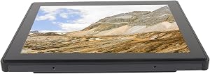 💎 71% MEGA DEAL! Denash Monitor NT, Monitor Portátil Pantalla Táctil Interfaz Múltiple A Prueba de Polvo Ahorro de Energía IP65 Impermeable 100-240V Resolución 800×600 para Seguridad (Enchufe Europeo