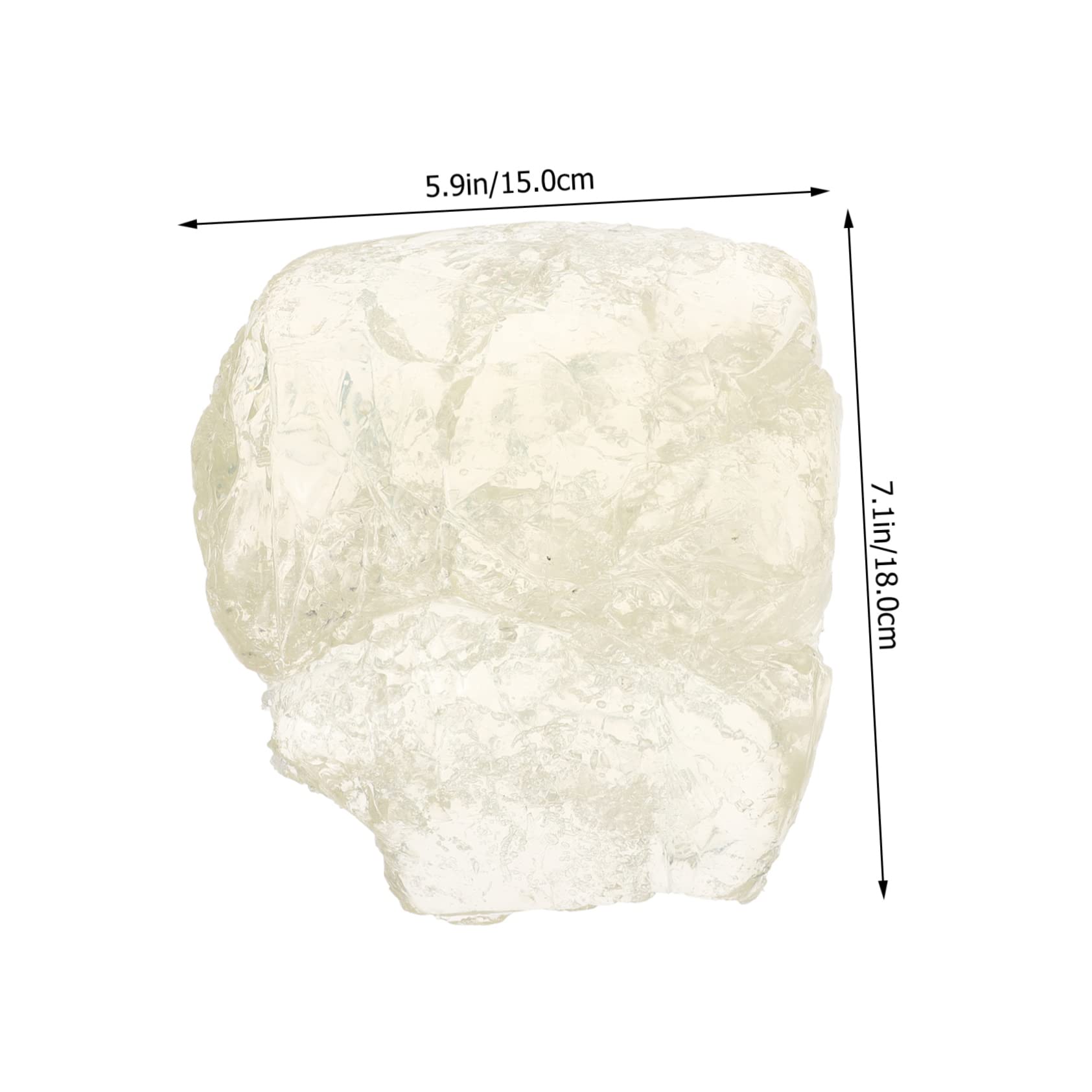 ERINGOGO 1kg Handmade Crystal Candle Material Soft Wax Safe for Boys and Girls Easy to DIY