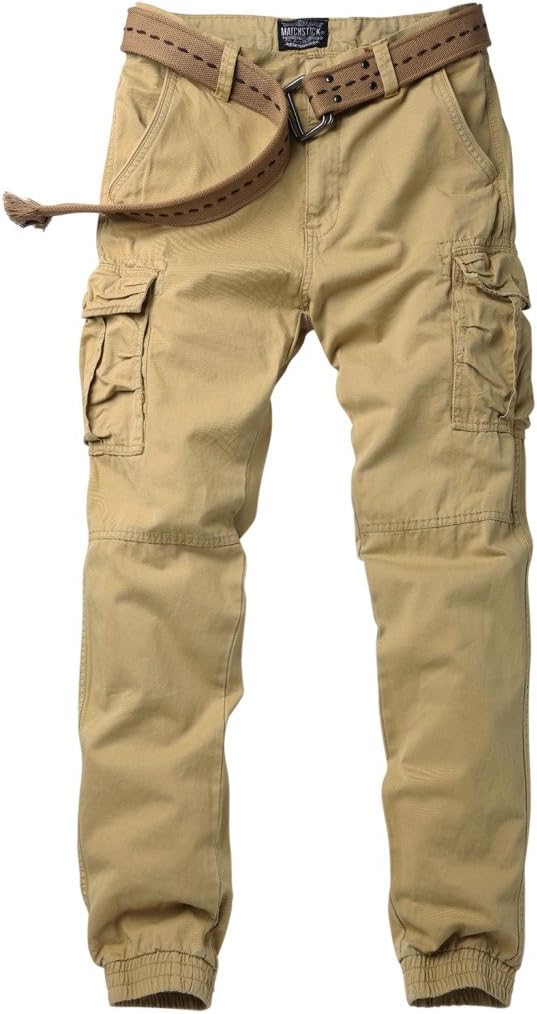 Match Mens Twill Jogger Pants - Image 3