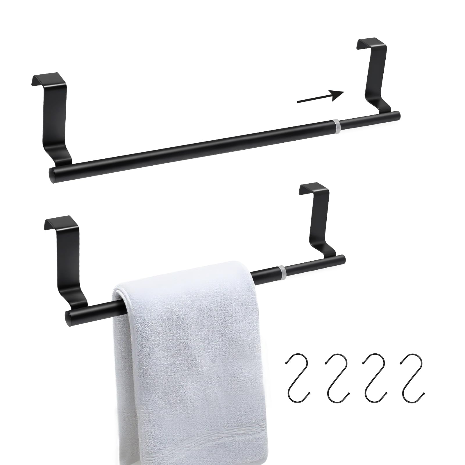 FALSKT Over Door Towel Rail