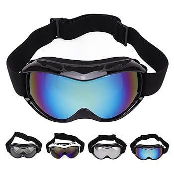 スノボード、スキー用ゴーグル Amazon | [Alomejor] スキーゴーグル クラシックバックル