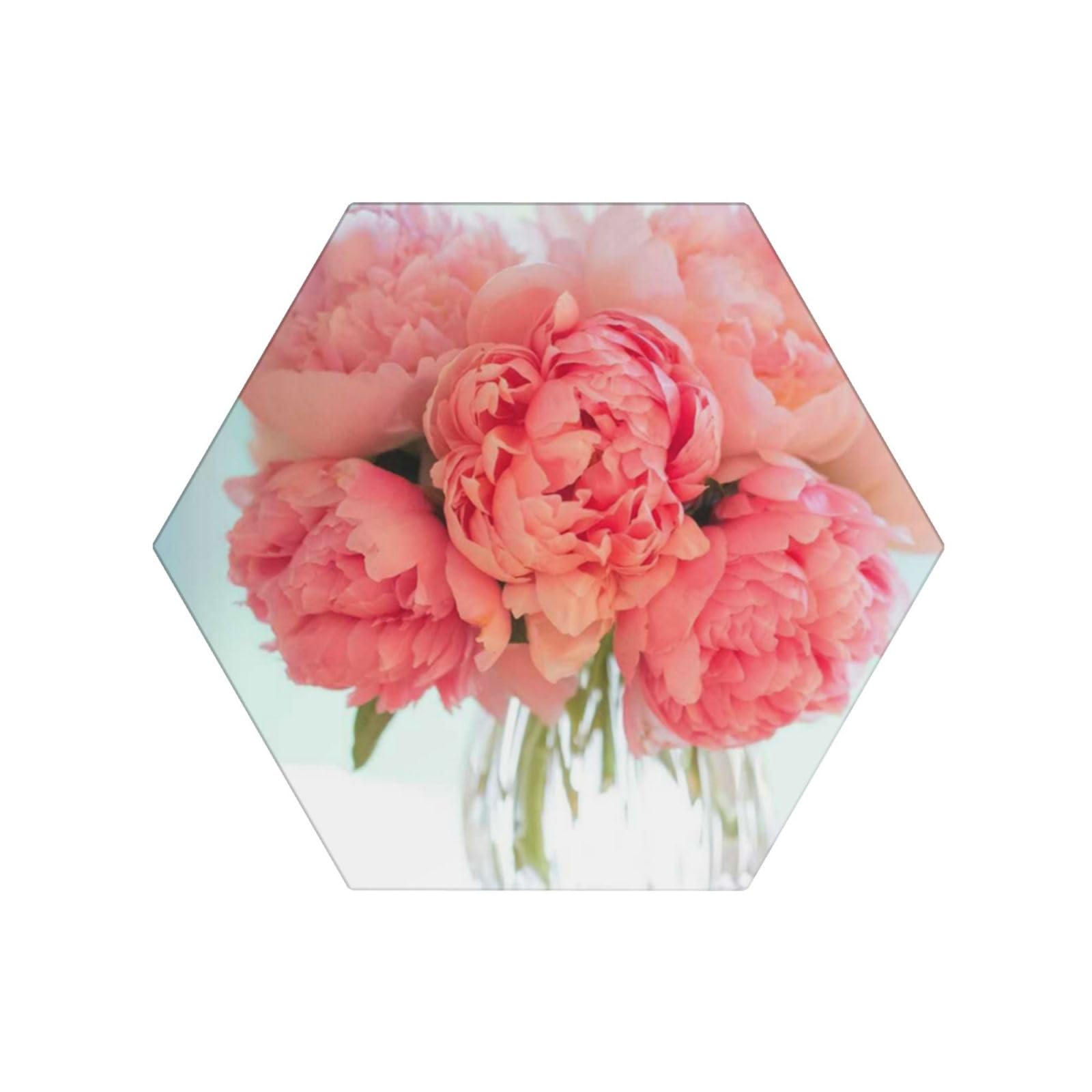 Dessous de verre en céramique floraux pour sublimer votre décoration de table de mariage