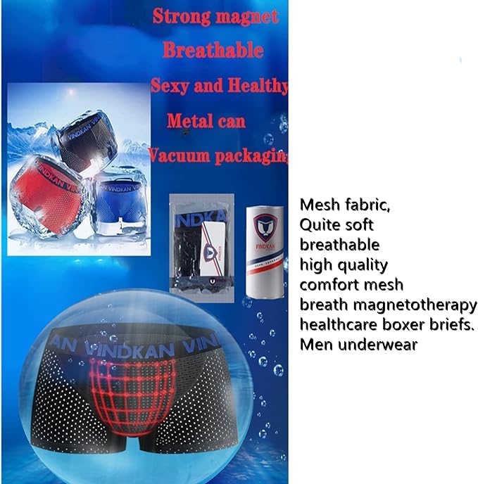 ChezMax VindKan VKWEIKU Men's Underwear Boxer Briefs,Soft and Breathable Underwear for Men2