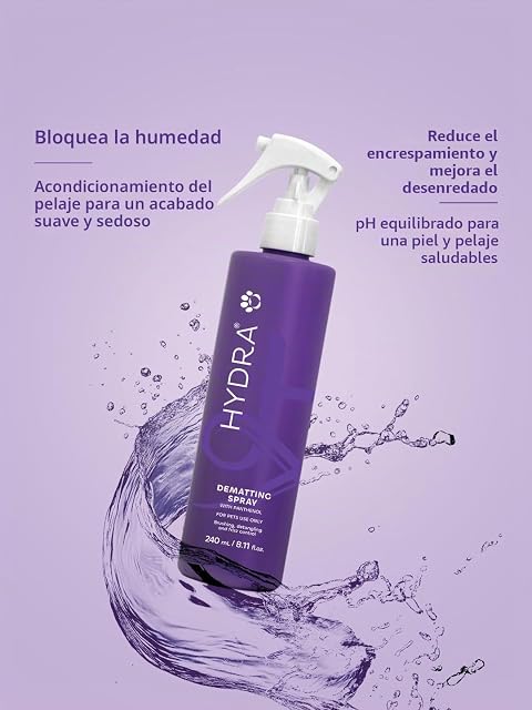 Foto 4 de 5 de Hydra - Dematting Spray - Desenredante para Perros - 240ml