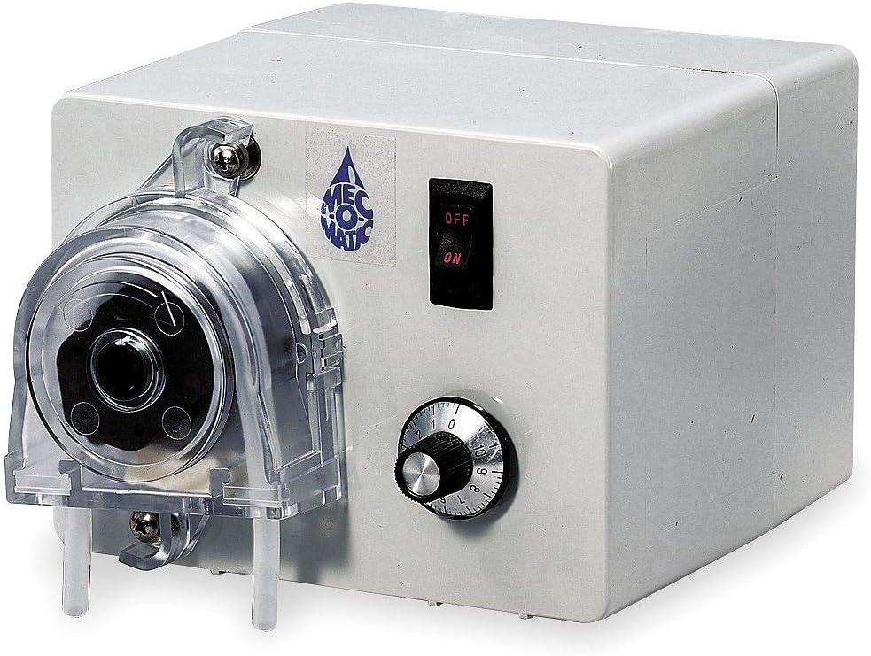 Peristaltic Chemical Metering Pump, Max. Flow Rate: 4.04 gph, Max. Pressure: 25 psi - UD75-XA-LSAUG19