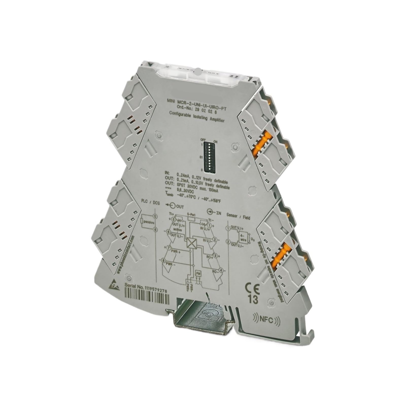 JFQOWCMP 2902028 MCR-2-UNI-UI-UIRO-PT - Signal Conditioner
