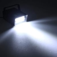 Vista 2 de Paquete de 2 luces estroboscópicas de discoteca para fiesta, 32 mini luces LED estroboscópicas para fiestas, luces estroboscópicas enchufables