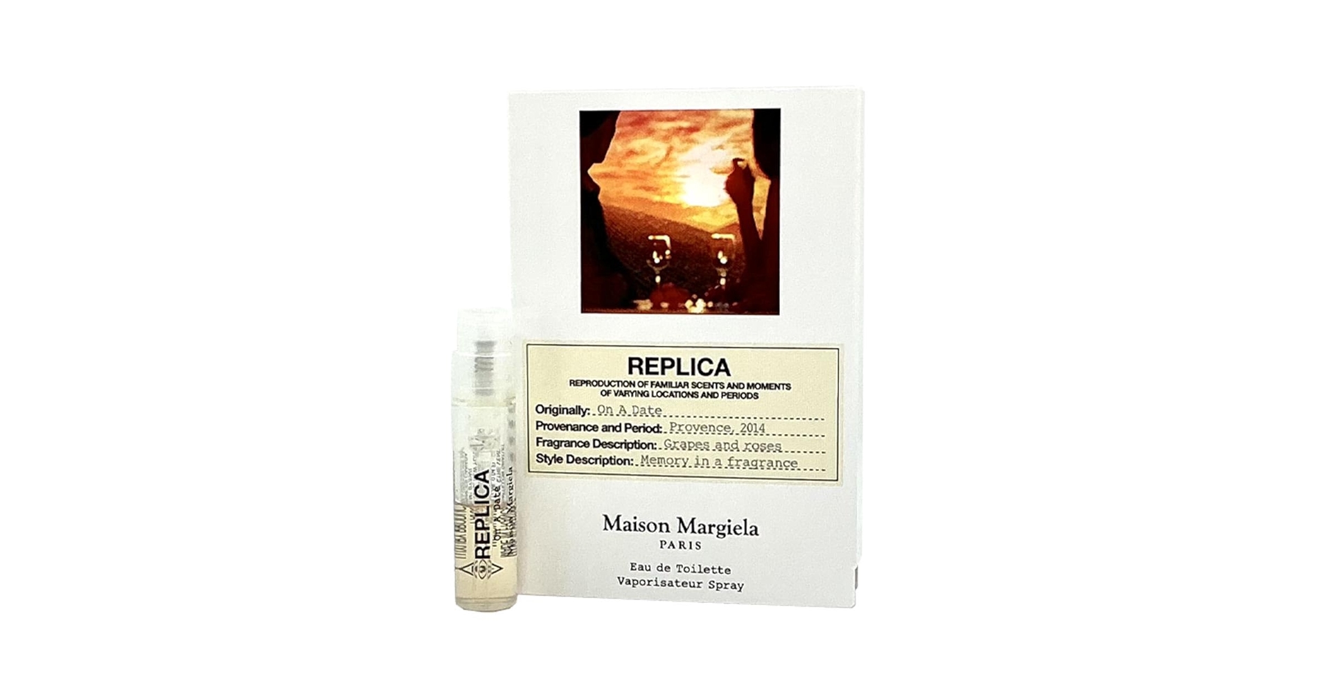 Maison Margiela REPLICA 香水　On A Date REPLICA' On A Date Eau de Toilette with Rose & Black Currant