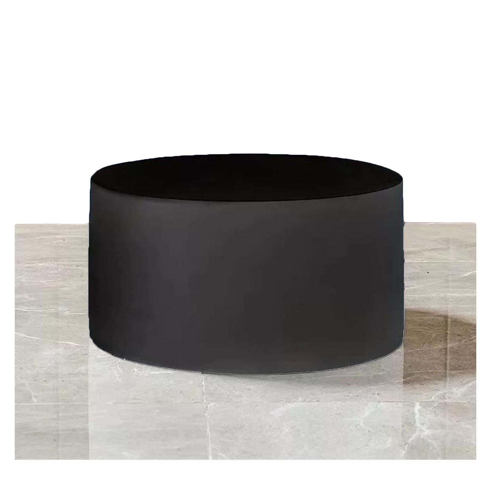 Présentoir rond pour magasin de mariage avec support rehausseur noir de vitrine de mode