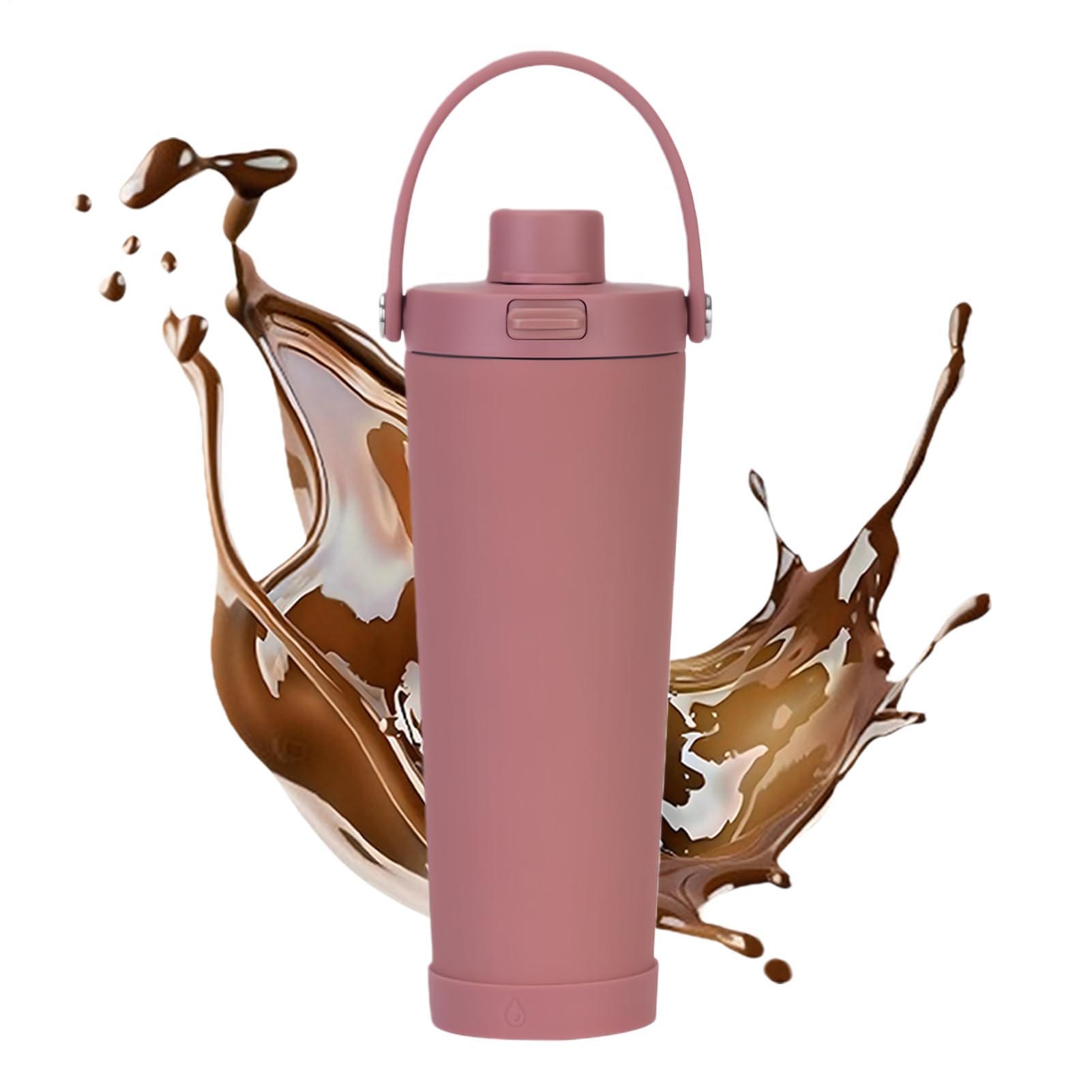 Taza térmica, botella de agua a prueba de fugas con pajilla, taza térmica al vacío de gran capacidad, para senderismo, viajes, picnic al aire libre, viajes por carretera, gimnasio, oficina, escuela