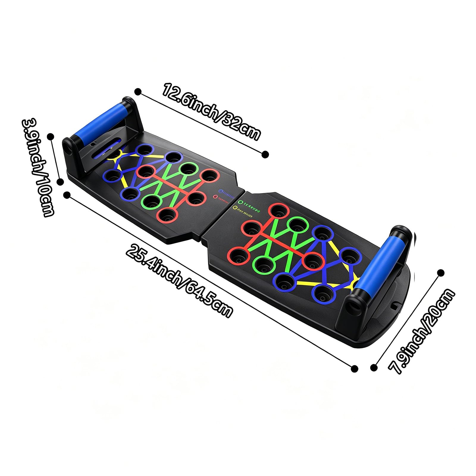Push Up Bordo 14 in 1 Multi-Funzionale Pushup Stand Sistema per Le Donne degli Uomini, Portatile Push Up Bar, Uomo Palestra Allenamento della Forza Push up Maniglie