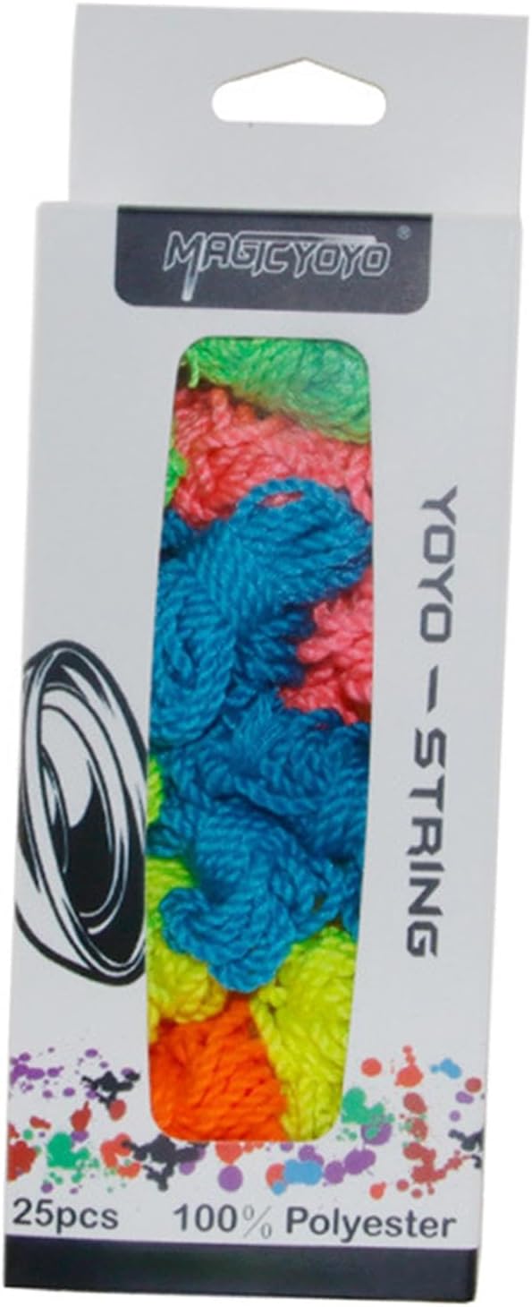 Pack of 25 Yoyo String Random Color 44.49inch Professional Adult